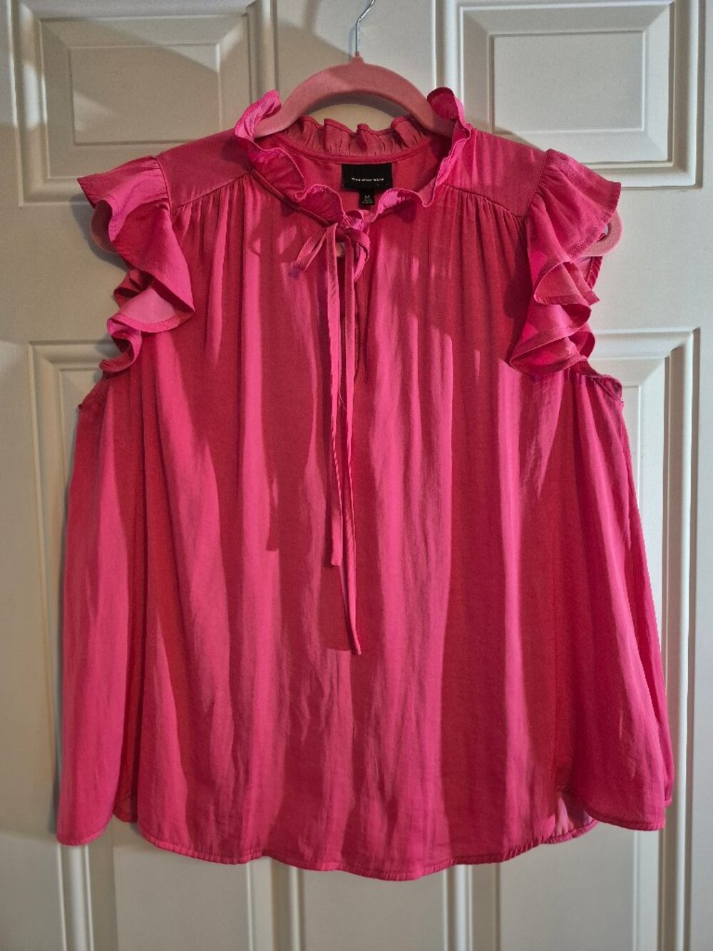 Feminine Top. Who What Wear. Medium. Rose colored.